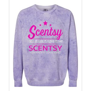 Scentsy I Undefined It I Use It I Love It I Am Scentsy Colorblast Crewneck Sweatshirt