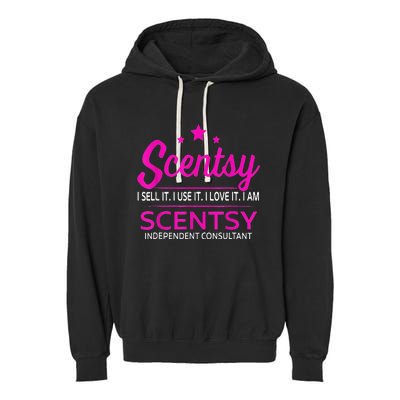 Scentsy I Undefined It I Use It I Love It I Am Scentsy Garment-Dyed Fleece Hoodie