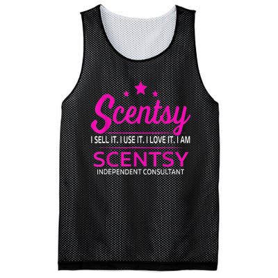 Scentsy I Undefined It I Use It I Love It I Am Scentsy Mesh Reversible Basketball Jersey Tank