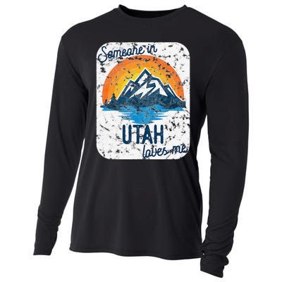 Someone In Utah Loves Me Cooling Performance Long Sleeve Crew