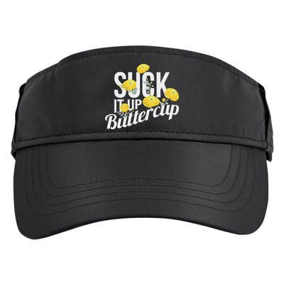 Suck It Up Buttercup Adult Drive Performance Visor