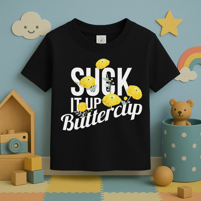 Suck It Up Buttercup Toddler T-Shirt