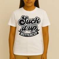 Suck It Up Buttercup. Sarcastic T-Shirt