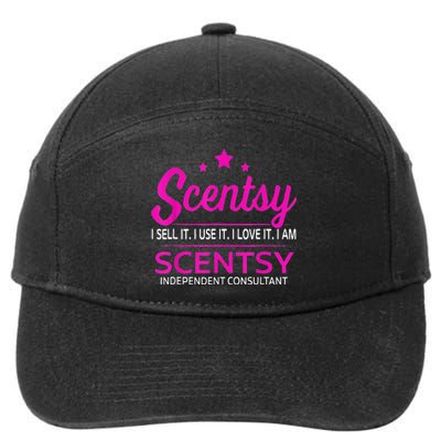 Scentsy I Undefined It I Use It I Love It I Am Scentsy 7-Panel Snapback Hat