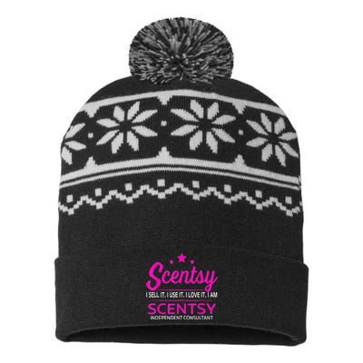 Scentsy I Undefined It I Use It I Love It I Am Scentsy USA-Made Snowflake Beanie