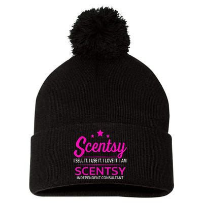 Scentsy I Undefined It I Use It I Love It I Am Scentsy Pom Pom 12in Knit Beanie