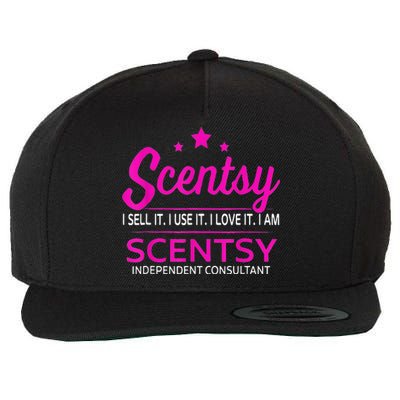 Scentsy I Undefined It I Use It I Love It I Am Scentsy Wool Snapback Cap