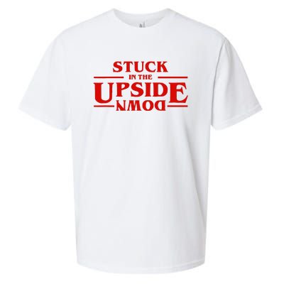 Stuck In Upside Down Sueded Cloud Jersey T-Shirt