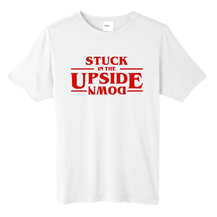 Stuck In Upside Down Tall Fusion ChromaSoft Performance T-Shirt