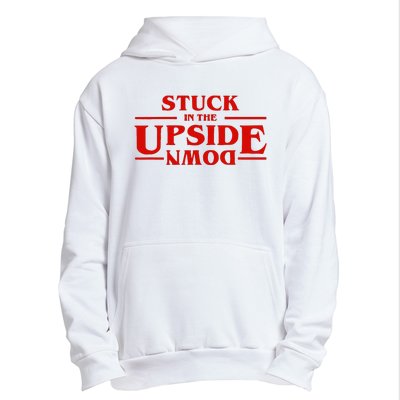 Stuck In Upside Down Urban Pullover Hoodie