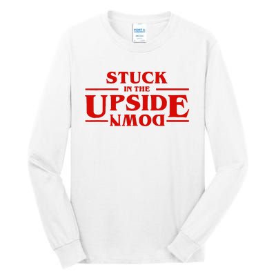 Stuck In Upside Down Tall Long Sleeve T-Shirt