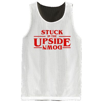 Stuck In Upside Down Mesh Reversible Basketball Jersey Tank