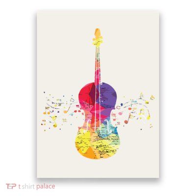 String Instrument Violinist Cello Violin Poster