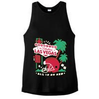Showtime In Vegas All In On Red Ladies PosiCharge Tri-Blend Wicking Tank