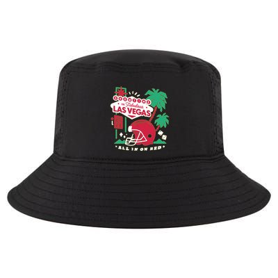 Showtime In Vegas All In On Red Cool Comfort Performance Bucket Hat