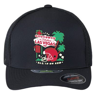 Showtime In Vegas All In On Red Flexfit Unipanel Trucker Cap