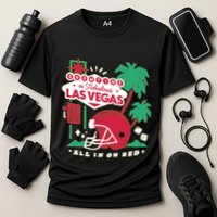 Showtime In Vegas All In On Red Performance Shirt