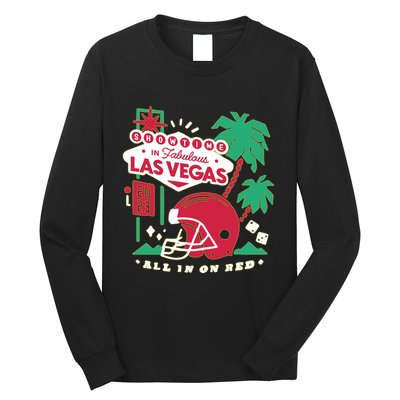 Showtime In Vegas All In On Red Long Sleeve Shirt