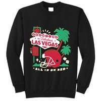 Showtime In Vegas All In On Red Sweatshirt