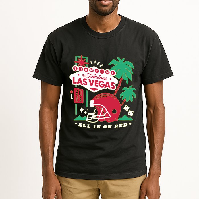 Showtime In Vegas All In On Red Tall T-Shirt