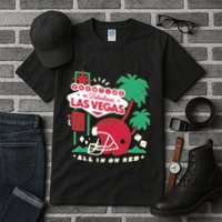 Showtime In Vegas All In On Red Tall T-Shirt