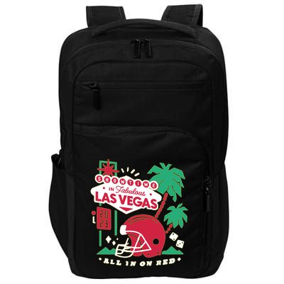 Showtime In Vegas All In On Red Impact Tech Backpack