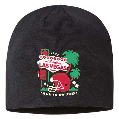 Showtime In Vegas All In On Red Sustainable Beanie