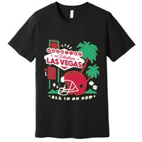 Showtime In Vegas All In On Red Premium T-Shirt
