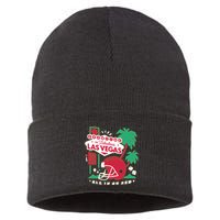 Showtime In Vegas All In On Red Sustainable Knit Beanie