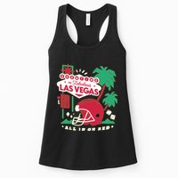 Showtime In Vegas All In On Red Womens Tank Top