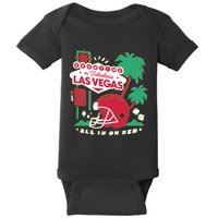 Showtime In Vegas All In On Red Baby Bodysuit