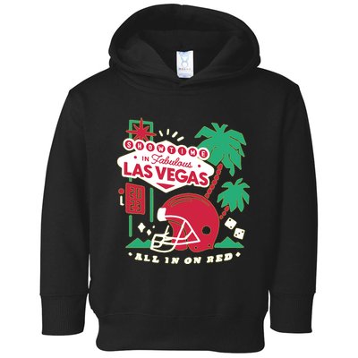 Showtime In Vegas All In On Red Toddler Hoodie