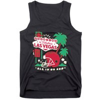 Showtime In Vegas All In On Red Tank Top