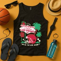Showtime In Vegas All In On Red Tank Top
