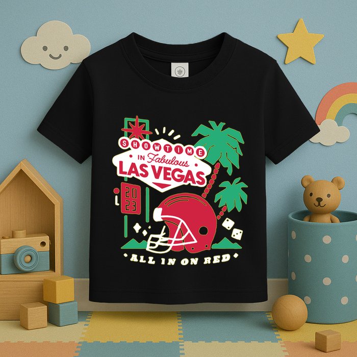 Showtime In Vegas All In On Red Toddler T-Shirt