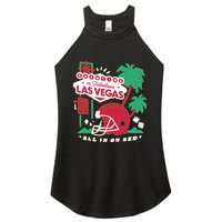 Showtime In Vegas All In On Red Women's Perfect Tri Rocker Tank