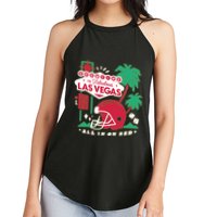 Showtime In Vegas All In On Red Women's Perfect Tri Rocker Tank