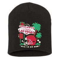 Showtime In Vegas All In On Red Short Acrylic Beanie