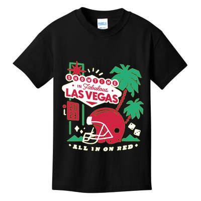 Showtime In Vegas All In On Red Kids T-Shirt