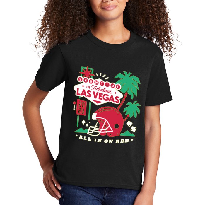 Showtime In Vegas All In On Red Kids T-Shirt