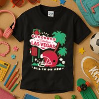 Showtime In Vegas All In On Red Kids T-Shirt