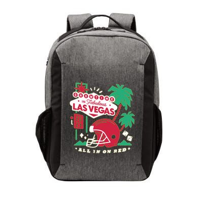 Showtime In Vegas All In On Red Vector Backpack
