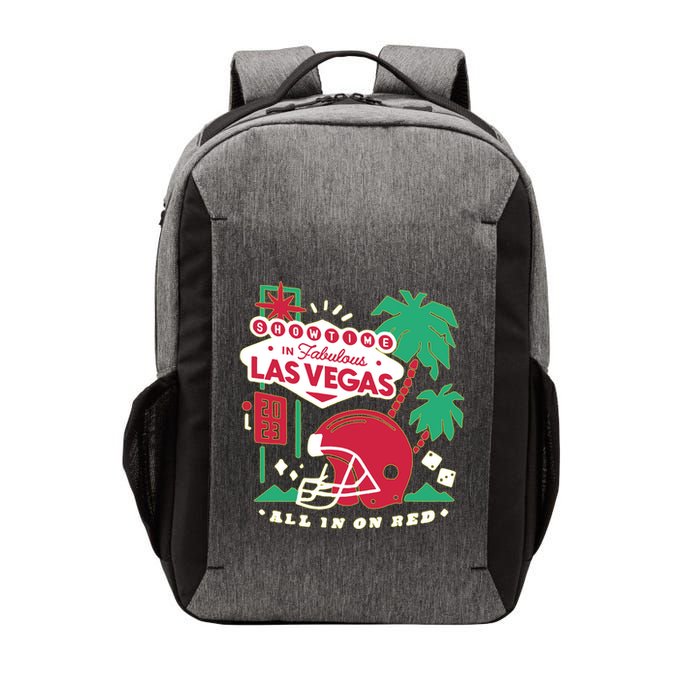 Showtime In Vegas All In On Red Vector Backpack