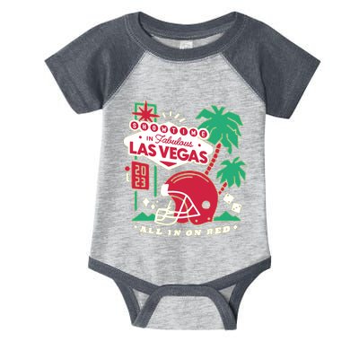 Showtime In Vegas All In On Red Infant Baby Jersey Bodysuit