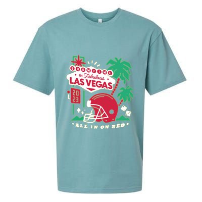 Showtime In Vegas All In On Red Sueded Cloud Jersey T-Shirt