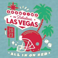 Showtime In Vegas All In On Red Sueded Cloud Jersey T-Shirt