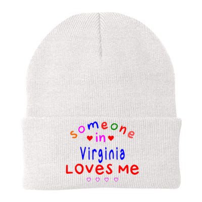 Someone In Virginia Loves Me Knit Cap Winter Beanie