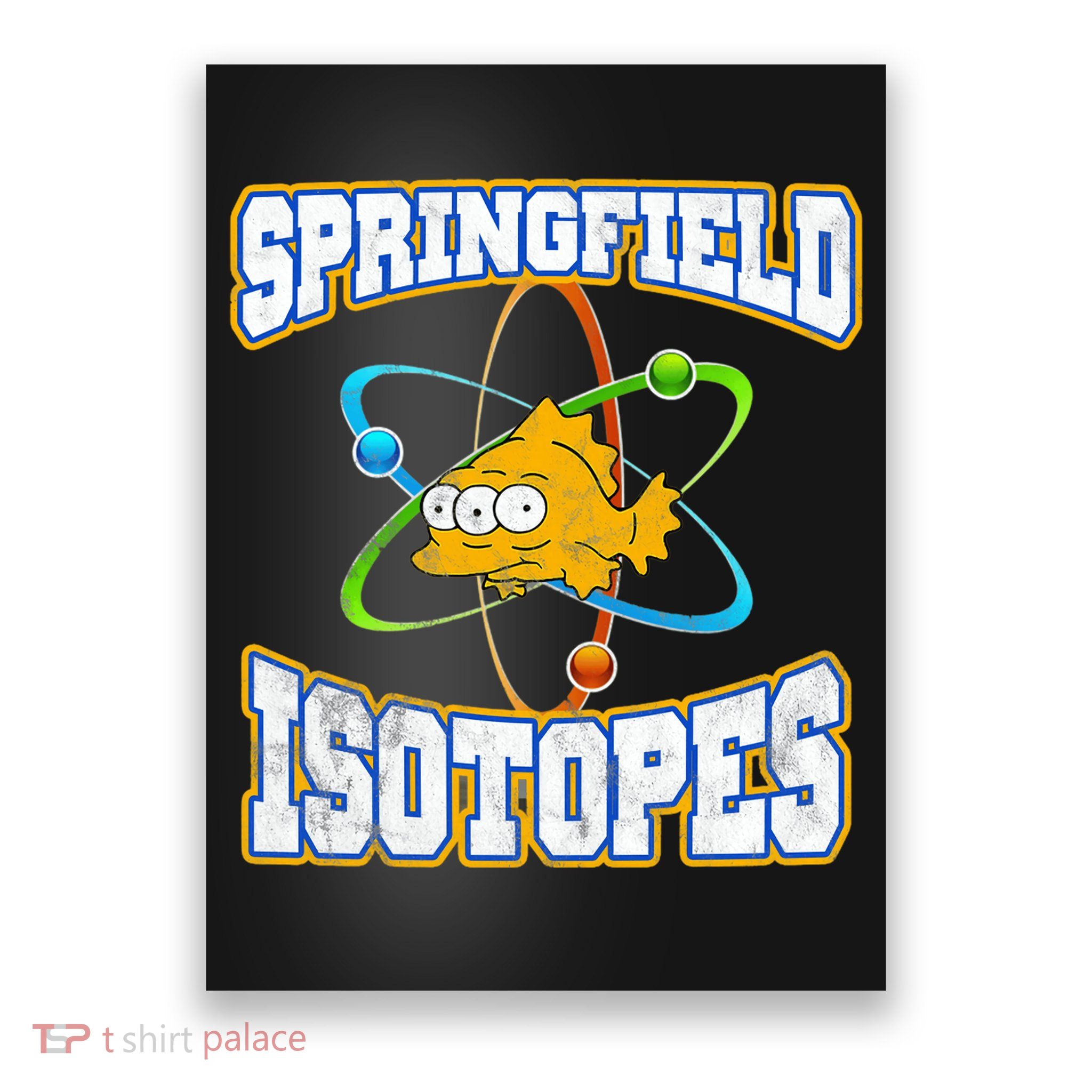 Springfield Isotopes Vintage Poster