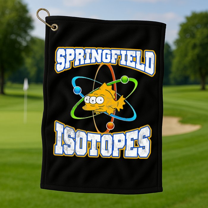 Springfield Isotopes Vintage Golf Towel