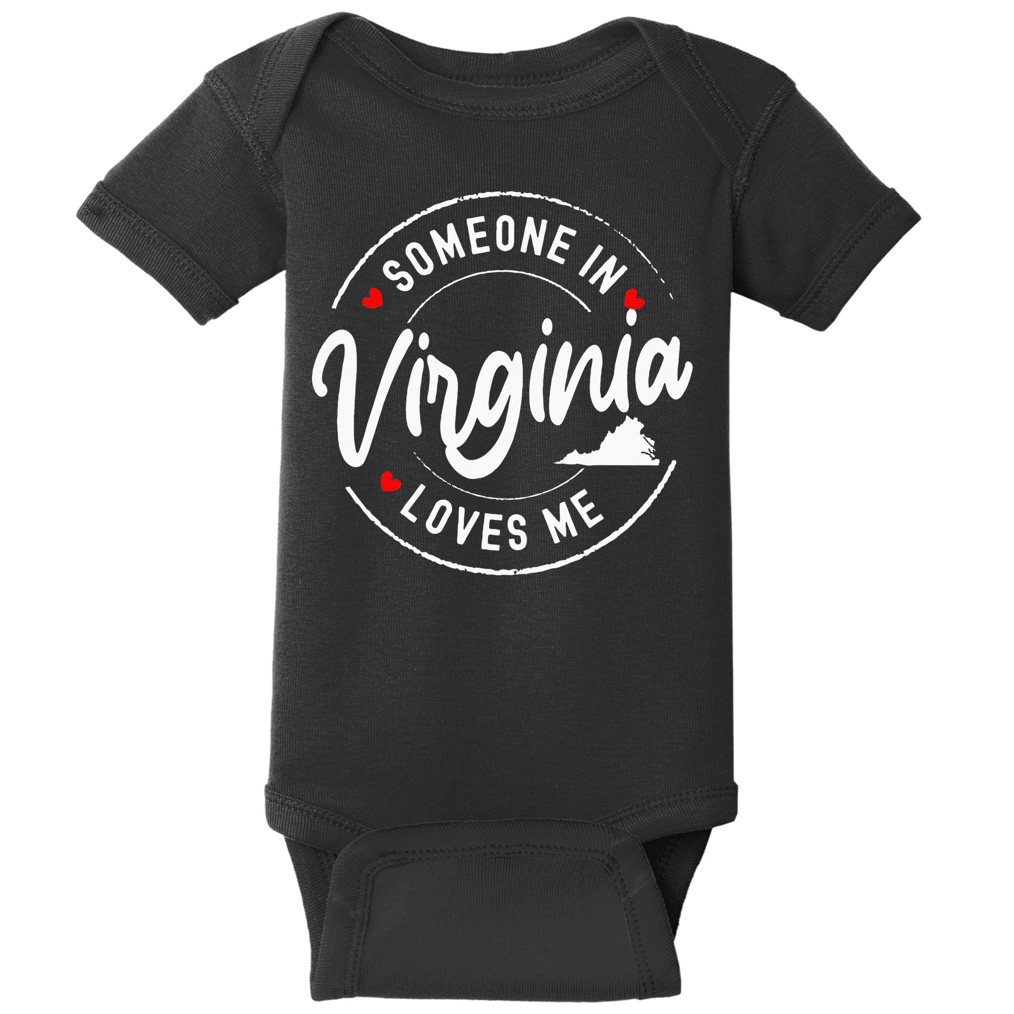 Someone In Virginia Loves Me Baby Bodysuit